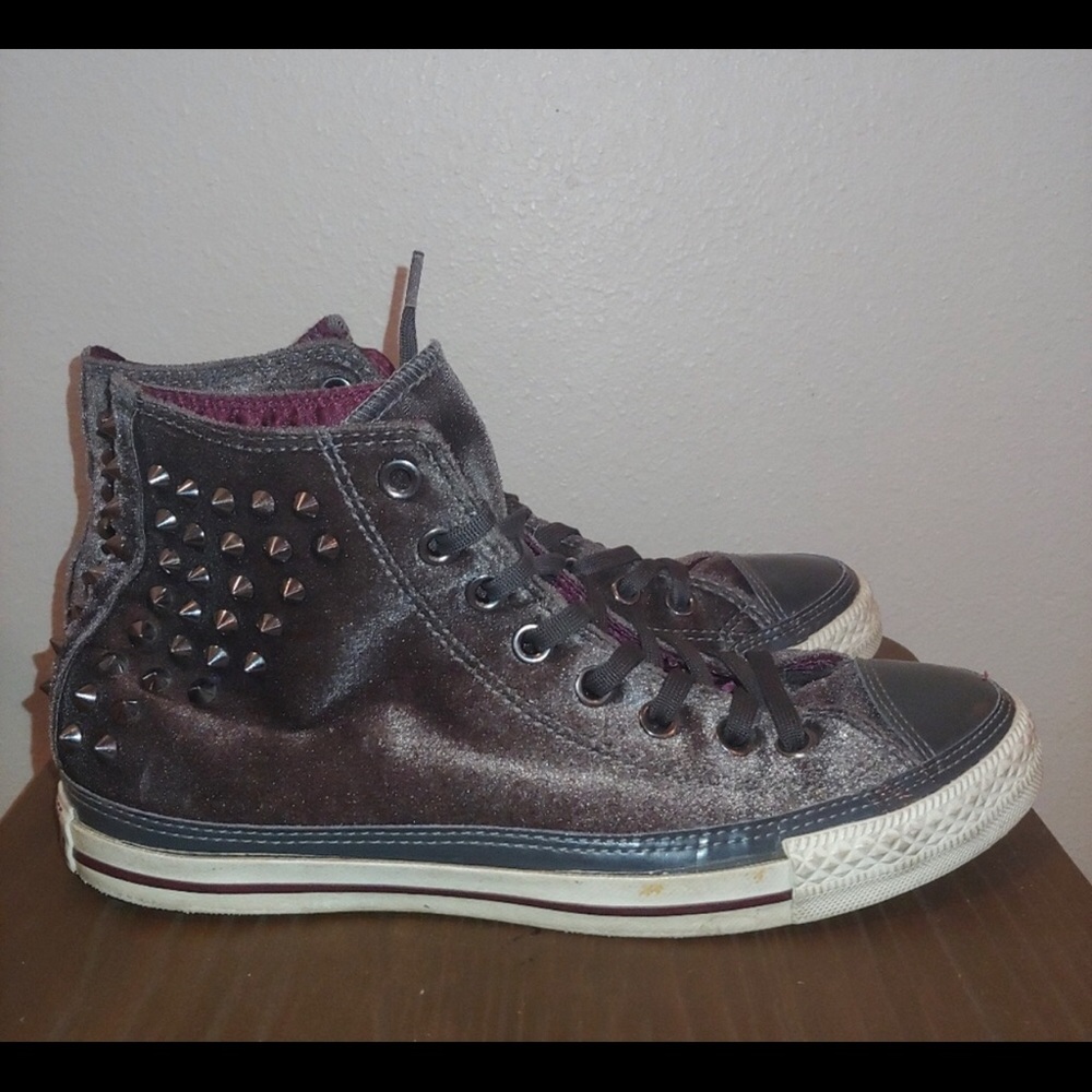 Converse velvet grey 7